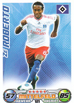 Ze Roberto Hamburger SV 2009/10 Topps MA Bundesliga #121